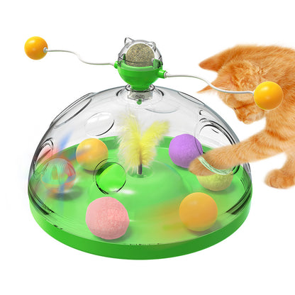 Meows Windmill Funny Cat Toys Interactive Multifunctional