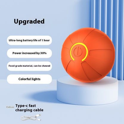Pets Electric Jumping Ball Automatic Dog-teasing Luminous Pet