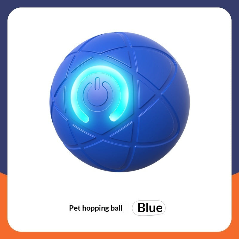 Pets Electric Jumping Ball Automatic Dog-teasing Luminous Pet
