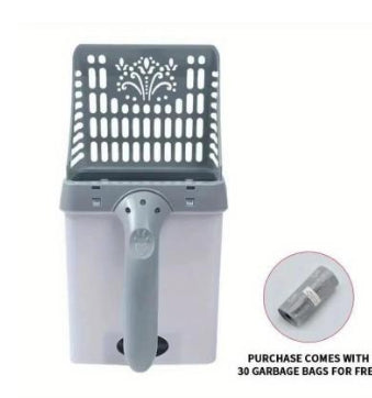 Neater Litter Genie Scooper Cat Litter Sifter Scoop System Kitty Litter Scooper