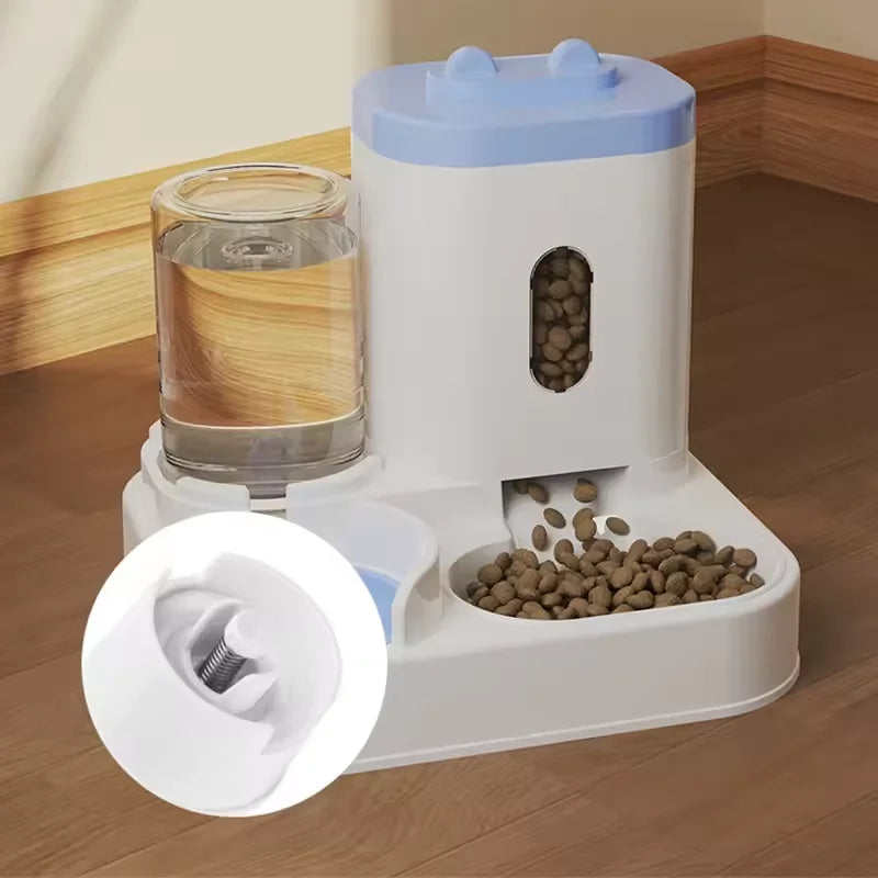 2-in-1 Pet Food and Water Feeder