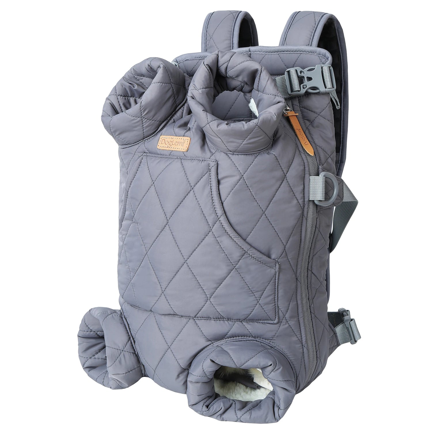 Winter Pet Carrier Backpack | Thicken Warm Windproof Hands-Free Bag for Small Dogs &amp; Cats