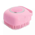 2-in-1 Silicone Pet Bath Brush & Grooming Massage Comb