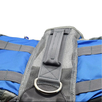 Reflective Dog Saddle Bag Harness | Adjustable Carrier for Hiking, Camping &amp; Travel