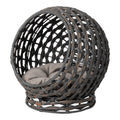 Huntley Rattan Hemisphere Pet Bed