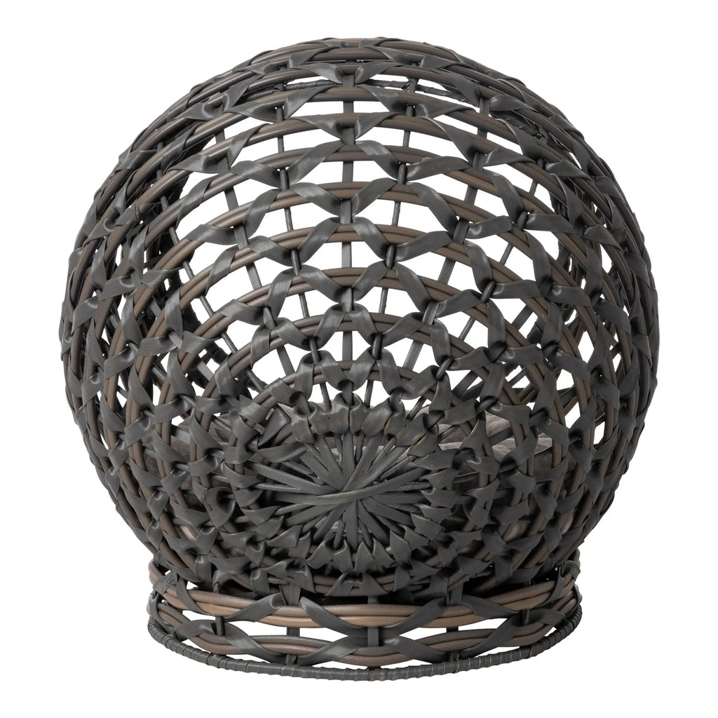 Huntley Rattan Hemisphere Pet Bed