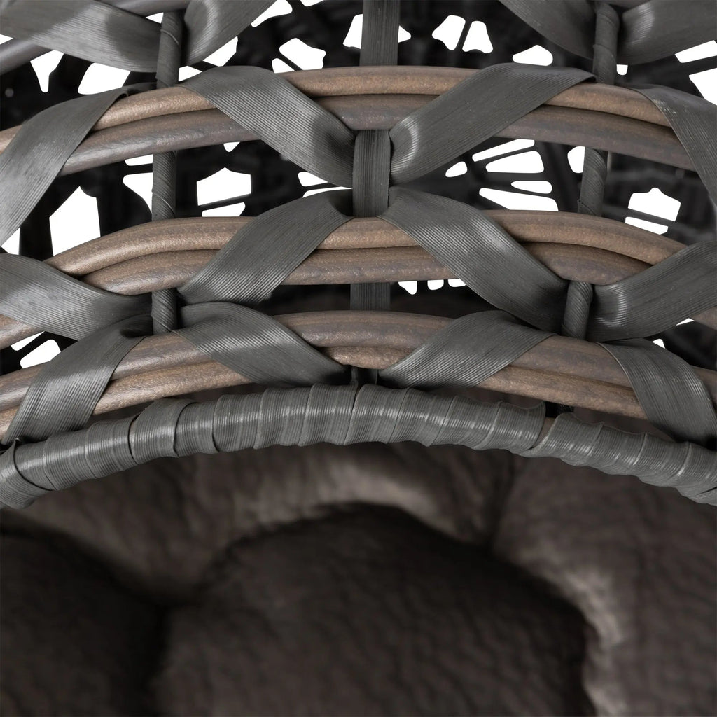 Huntley Rattan Hemisphere Pet Bed