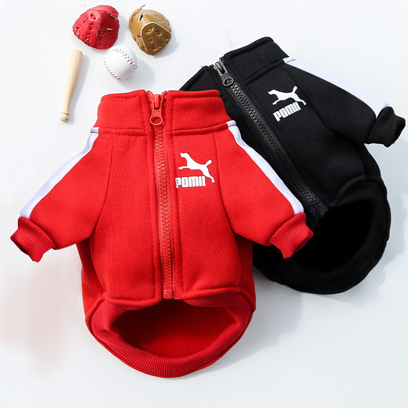 Pet Sweatshirt | Warm Letter Print Hoodie for Dogs &amp; Cats | Fall &amp; Winter