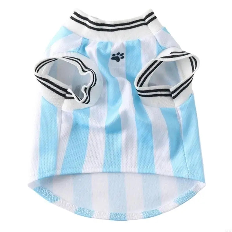Dog Sports Shirt with Open-Weave Fabric for Casual Outings and Photos 55KF