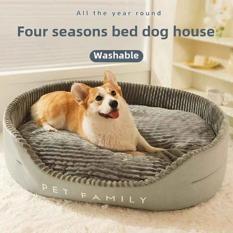 All-Season Dog Bed & Cooling Mat
