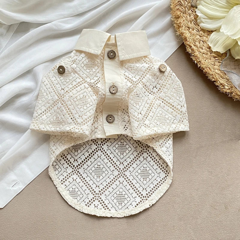 Dog Summer Clothes Shirt Cat Puppy Small Dog Costume Yorkie Poodle Corgi Samoyed Husky Labrador Golden Retriever Clothing Outfit