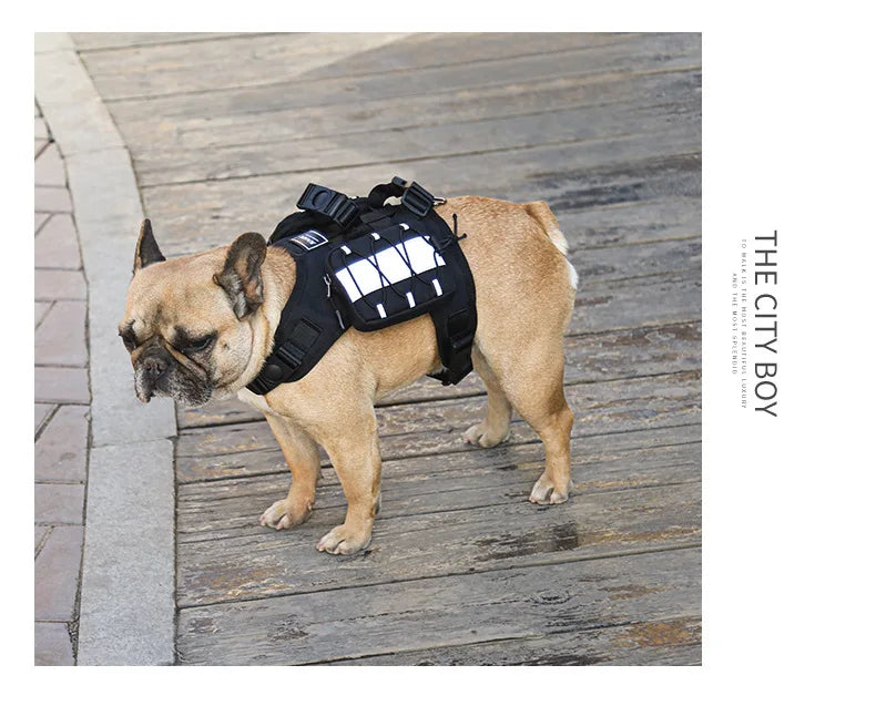 Dog Saddle Bag Backpack | Waterproof Tactical Pack for Hiking &amp; Camping