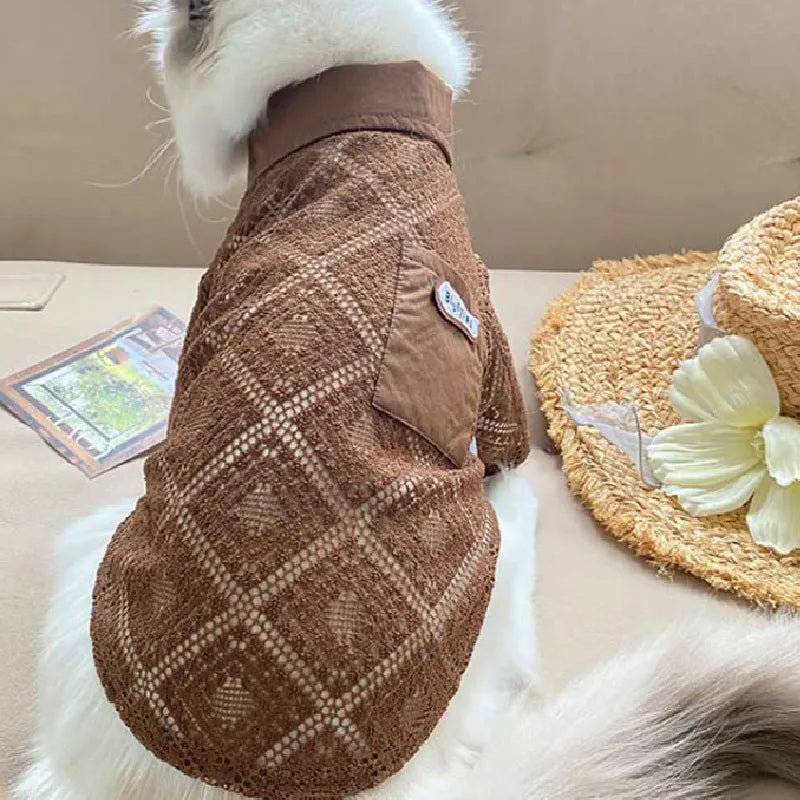 Dog Summer Clothes Shirt Cat Puppy Small Dog Costume Yorkie Poodle Corgi Samoyed Husky Labrador Golden Retriever Clothing Outfit