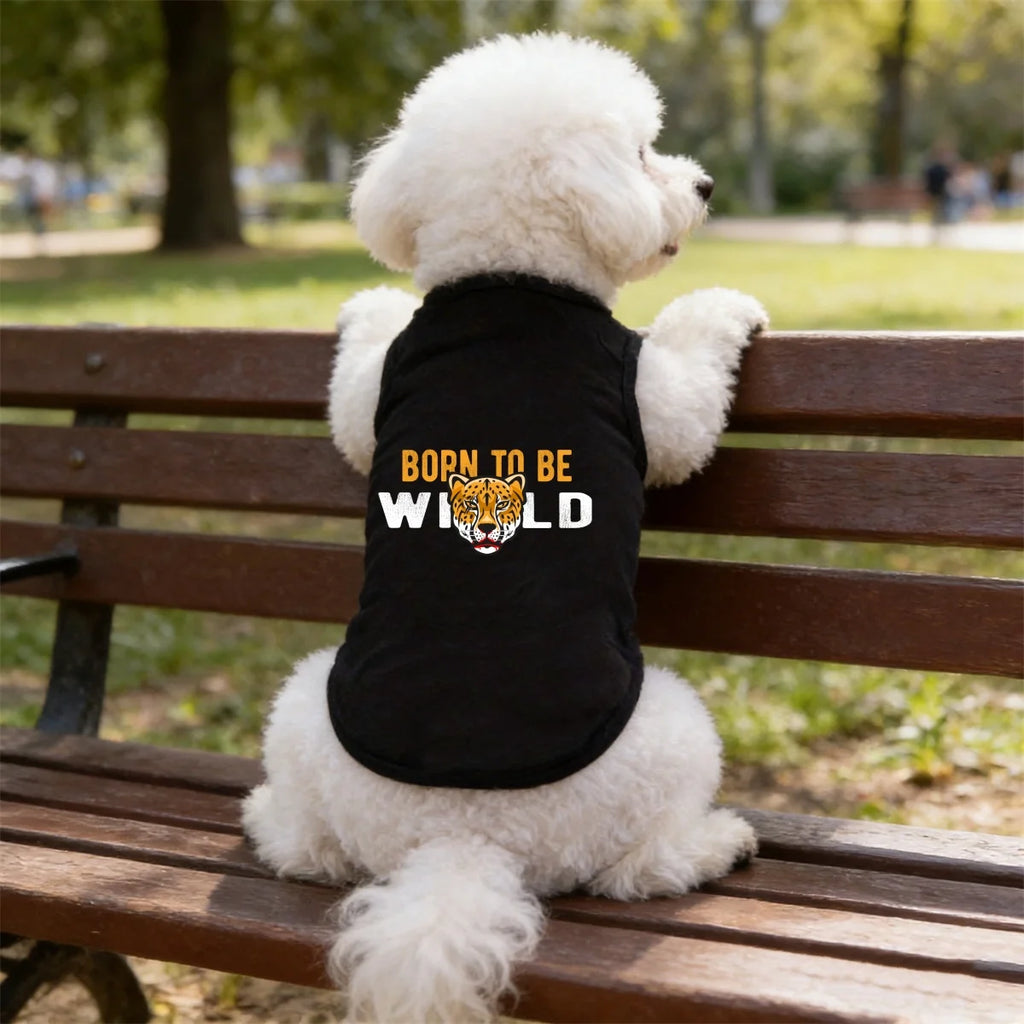 Printed Polyester Dog T-Shirt