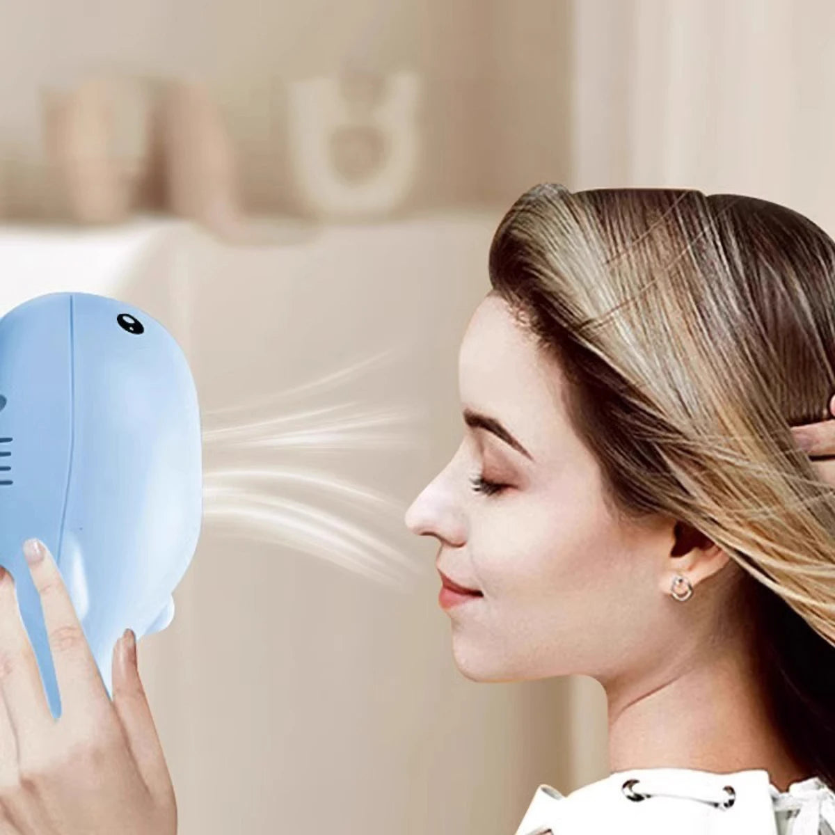 Whale-Shaped Floating Ball Cat Toy
