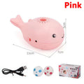 Whale-Shaped Floating Ball Cat Toy