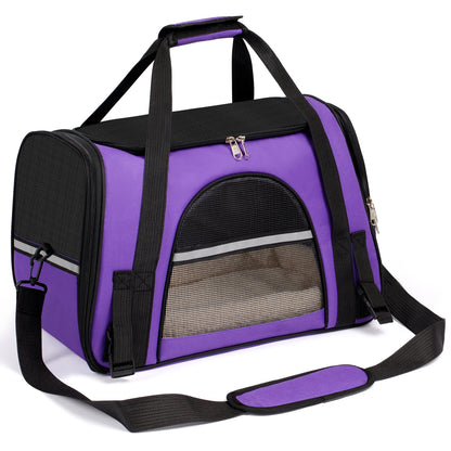 Soft-Sided Pet Carrier Bag | Airline Approved | Up to 15 lbs
