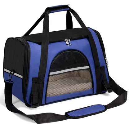 Soft-Sided Pet Carrier Bag | Airline Approved | Up to 15 lbs