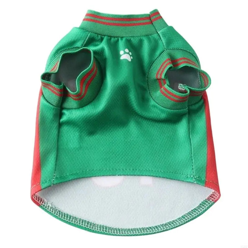 Dog Sports Shirt with Open-Weave Fabric for Casual Outings and Photos 55KF