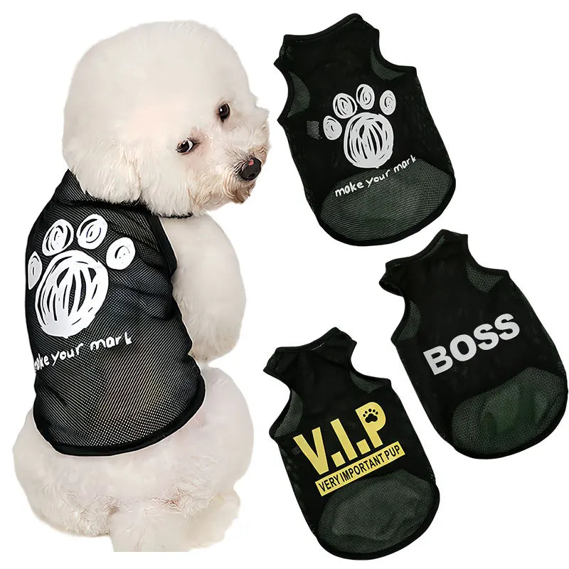 Summer Dog Jersey Vest