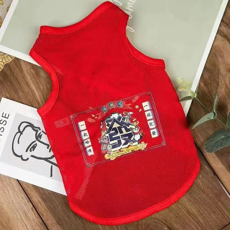 Summer Mesh Pet Vest