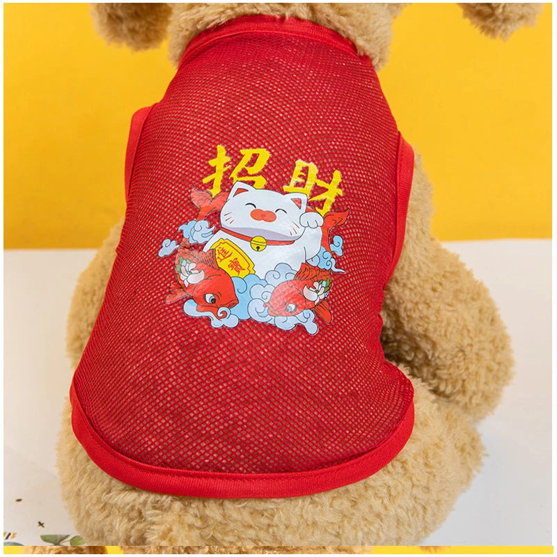Summer Mesh Pet Vest