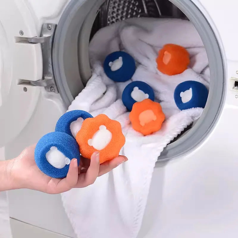 Pet Hair Remover Reusable Ball Laundry Washing Machine Filter Wool Sticker Cat Hair Remover Pet Fur Lint Catcher Home