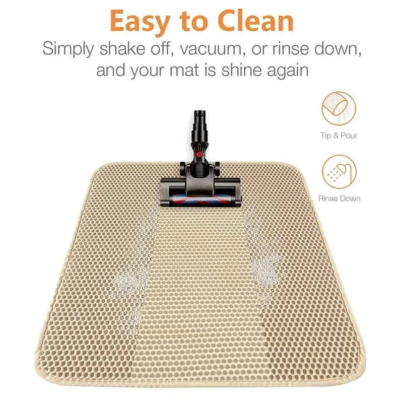 Waterproof Double-Layer Cat Litter Mat