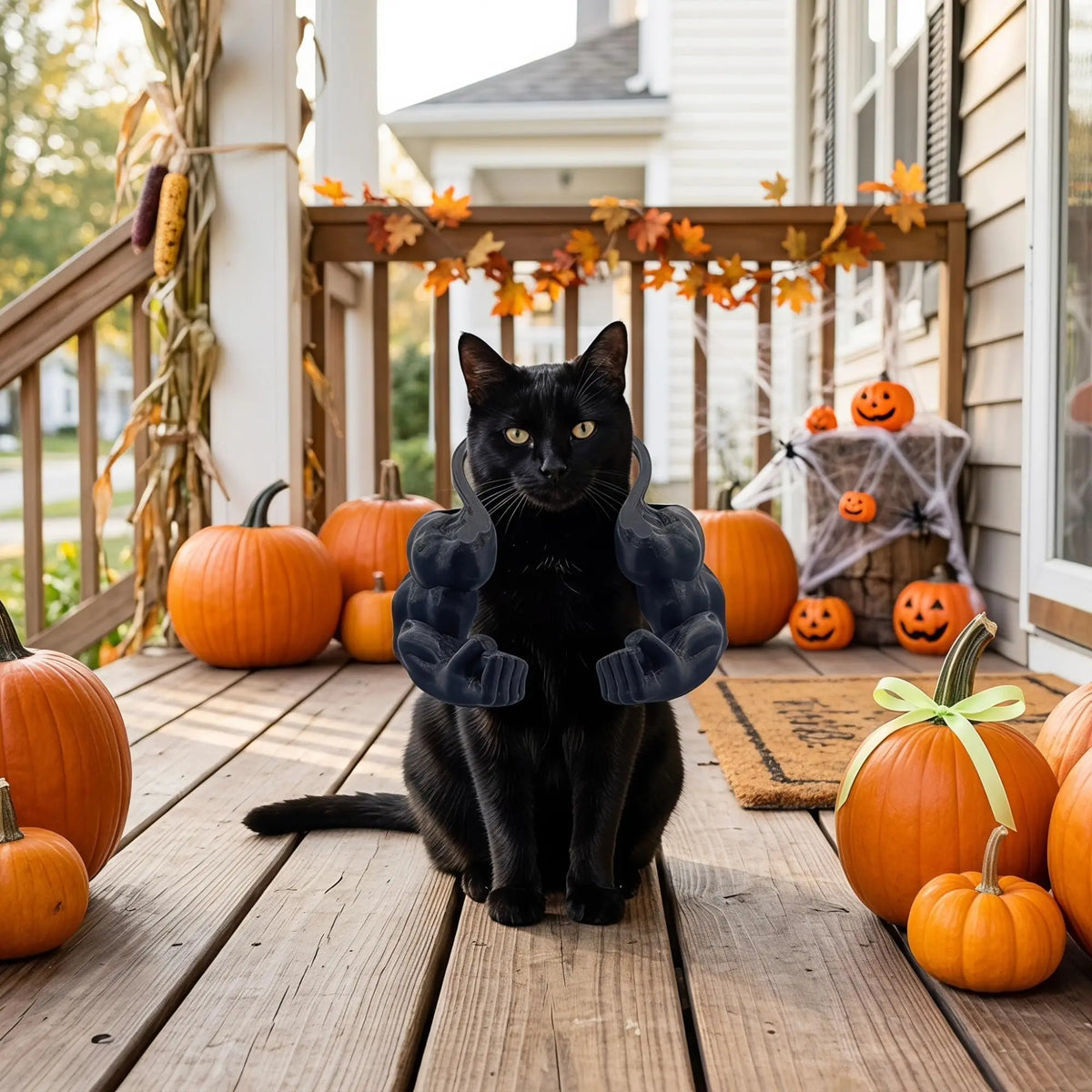 Muscle Arms Pet Costume for Cats & Small Dogs