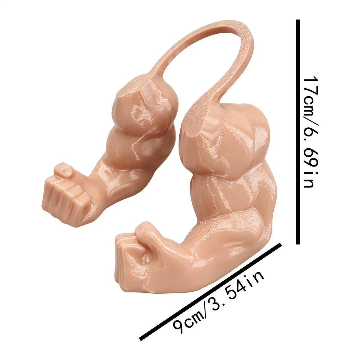 Funny Cat Muscle Arms Costume Prop