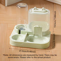 2-in-1 Cat Feeder and Water Dispenser