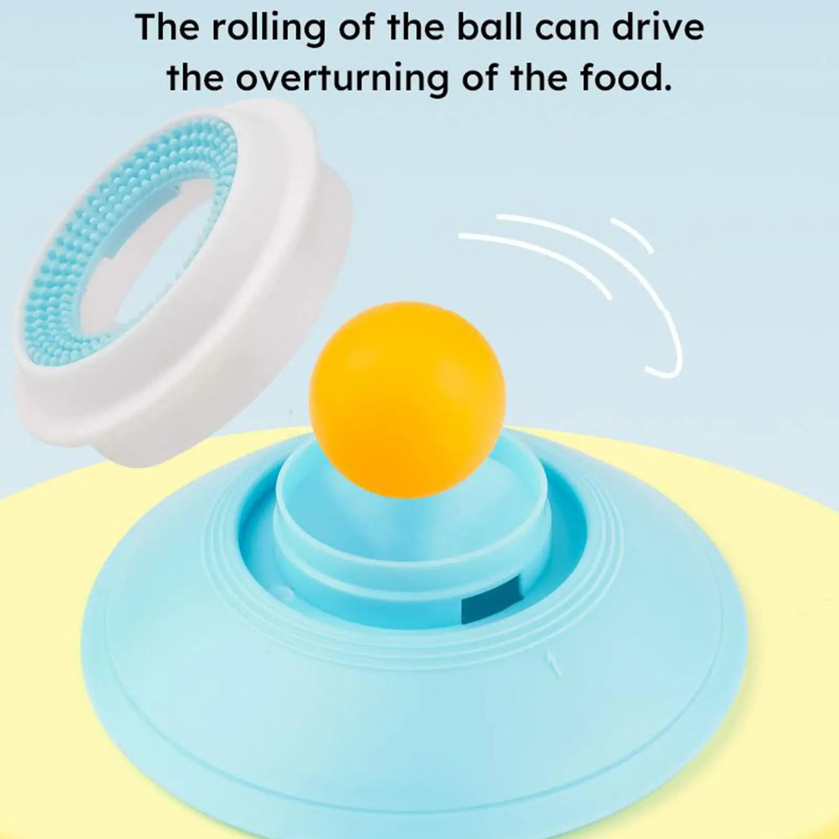 Rotating Lick Ball Feeder for Dogs & Cats