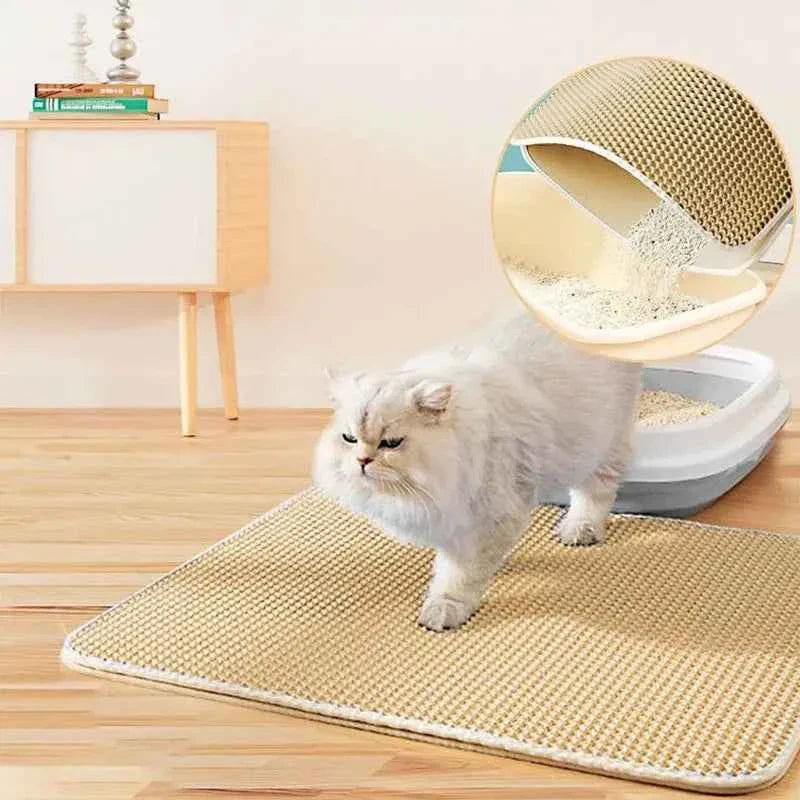 Waterproof Double-Layer Cat Litter Mat