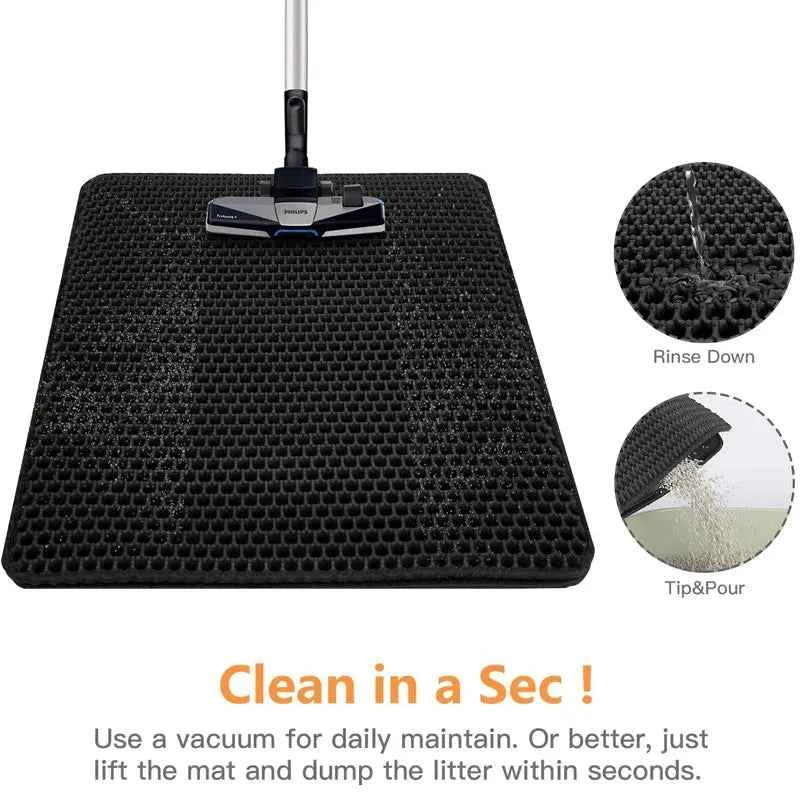 Waterproof Double-Layer Cat Litter Mat