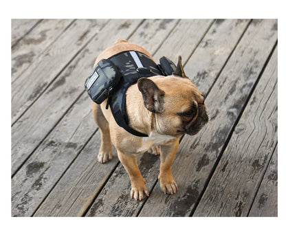 Dog Saddle Bag Backpack | Waterproof Tactical Pack for Hiking &amp; Camping