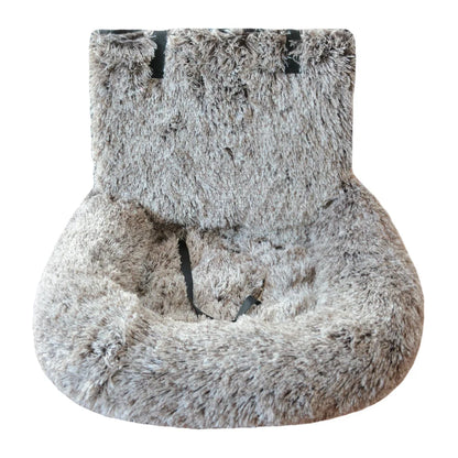 2-in-1 Car Dog Bed &amp; Safety Seat | Removable Washable Travel Pet Cushion