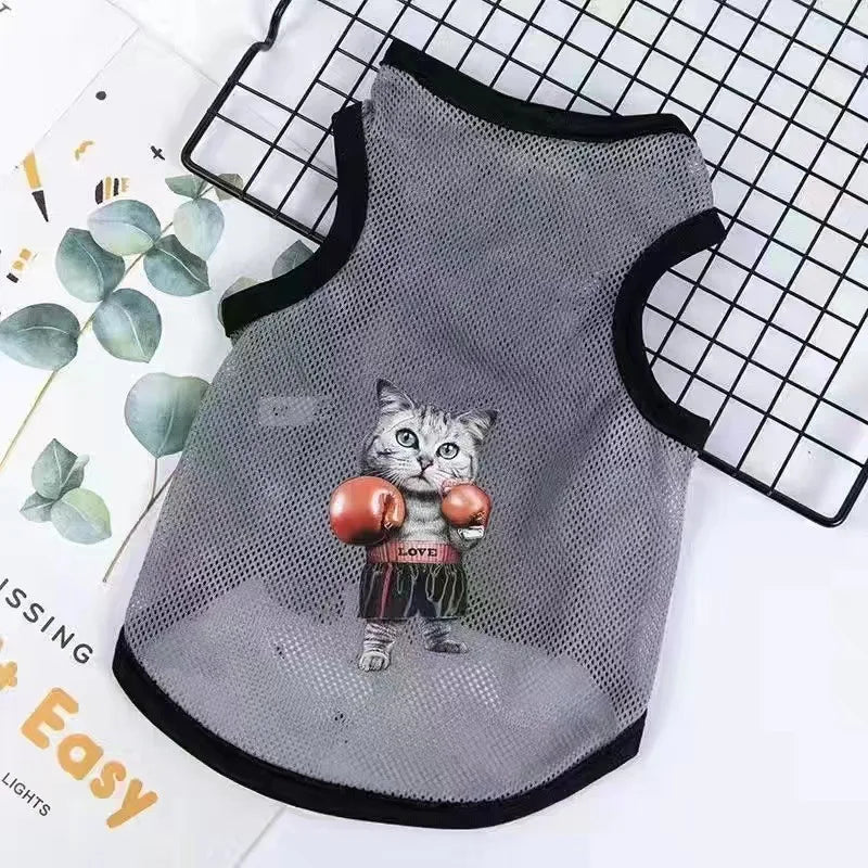 Summer Mesh Pet Vest