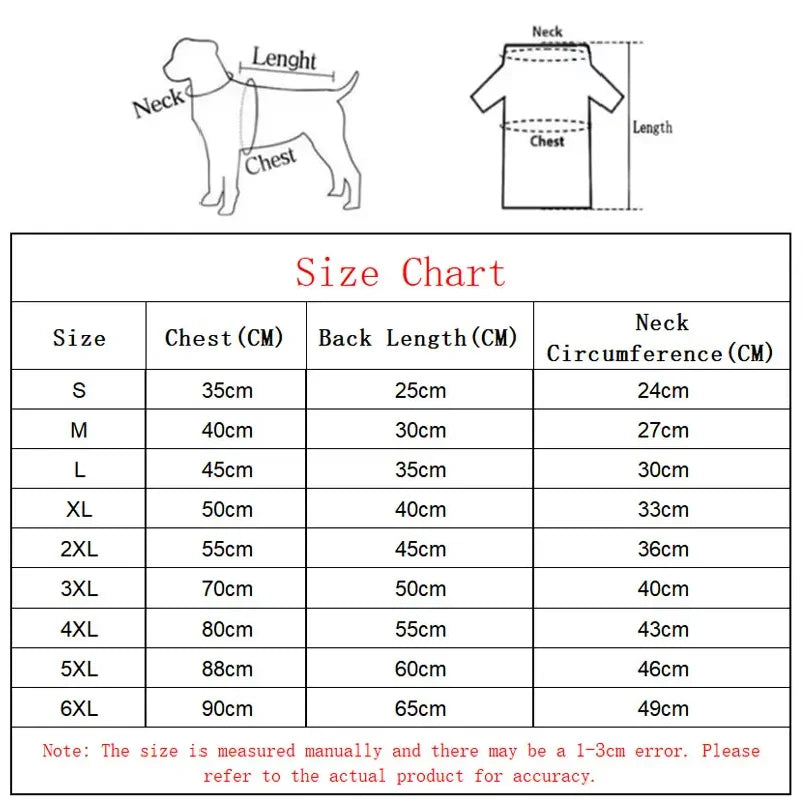 Number-Print Soccer Dog Jersey