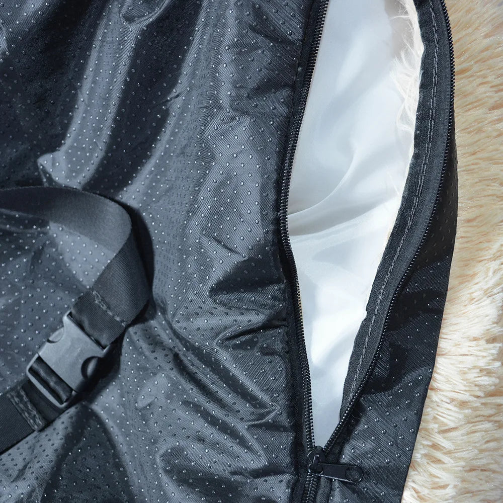 2-in-1 Car Dog Bed &amp; Safety Seat | Removable Washable Travel Pet Cushion