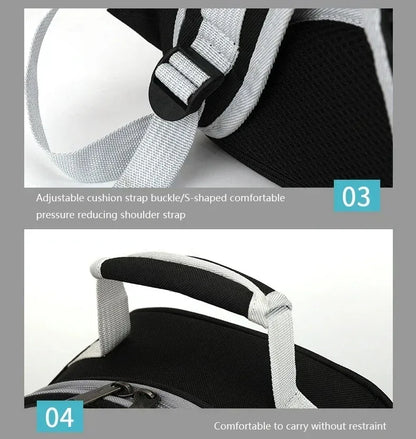 Space Capsule Pet Backpack | Transparent Breathable Carrier for Cats &amp; Small Dogs
