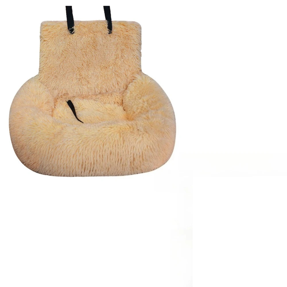 2-in-1 Car Dog Bed &amp; Safety Seat | Removable Washable Travel Pet Cushion