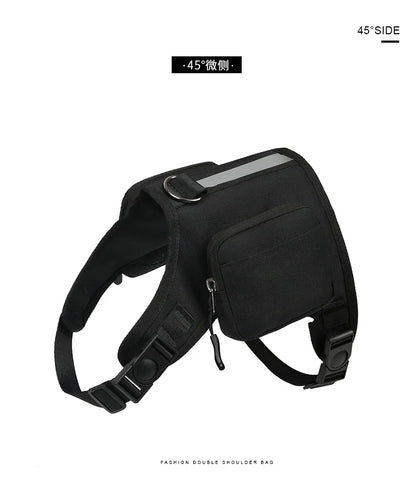 Dog Saddle Bag Backpack | Waterproof Tactical Pack for Hiking &amp; Camping