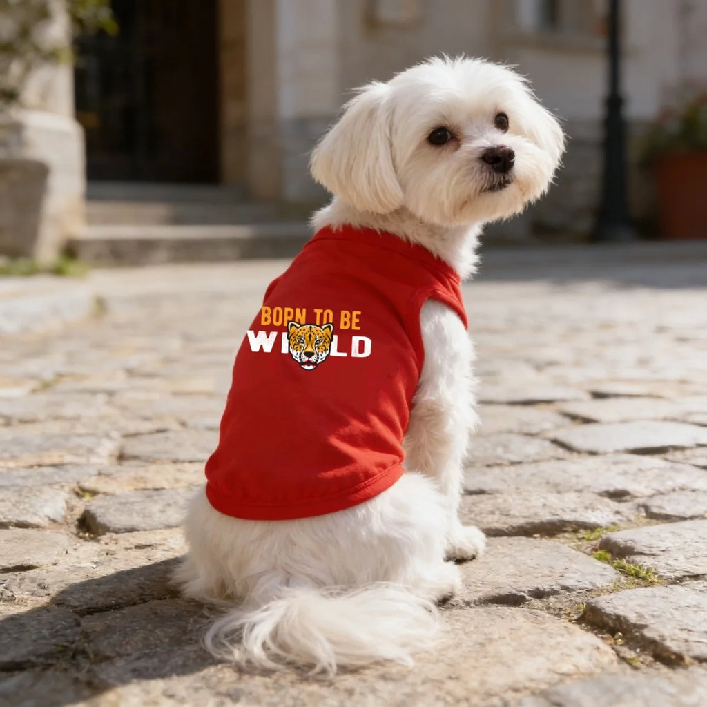 Printed Polyester Dog T-Shirt
