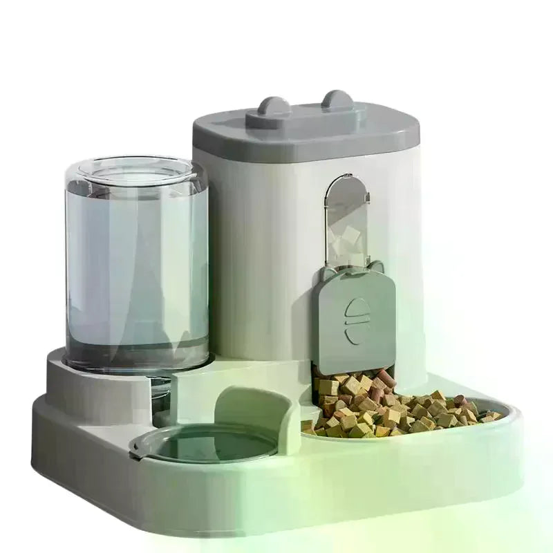 2-in-1 Pet Food and Water Dispenser
