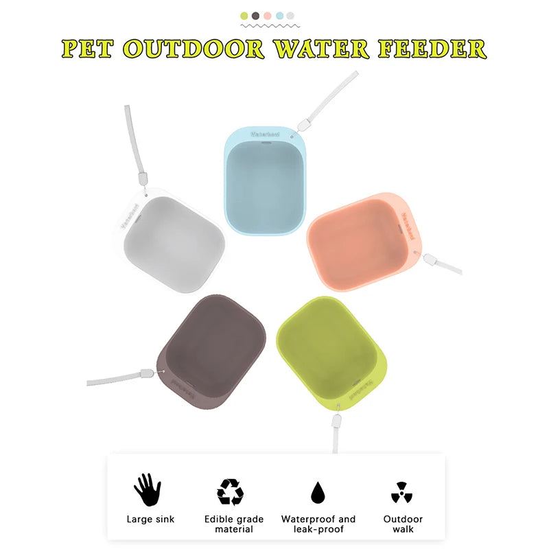Pet Travel Water Bottle Portable Pet Dog Water Bottle Dog Cat Outdoor Water Dispenser Water Bottle Pet Supplies