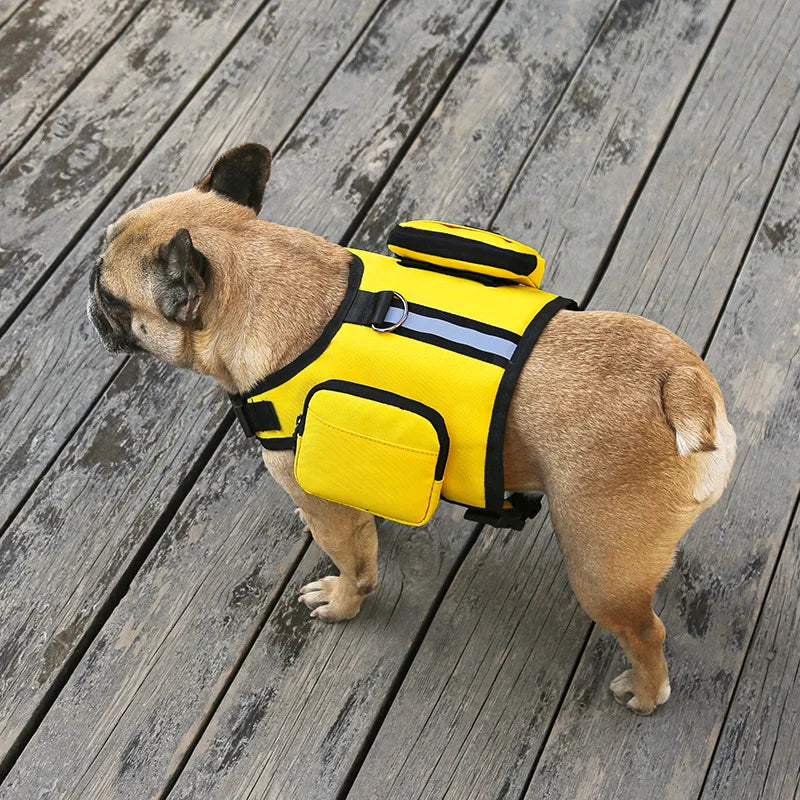 Dog Saddle Bag Backpack | Waterproof Tactical Pack for Hiking &amp; Camping