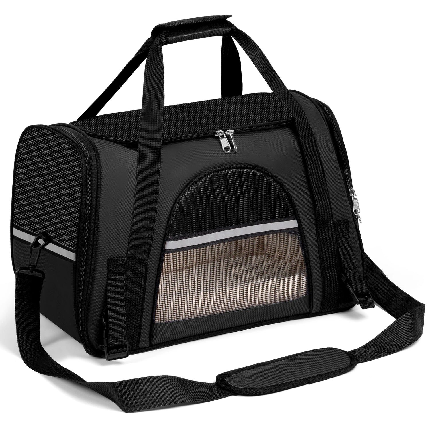 Soft-Sided Pet Carrier Bag | Airline Approved | Up to 15 lbs