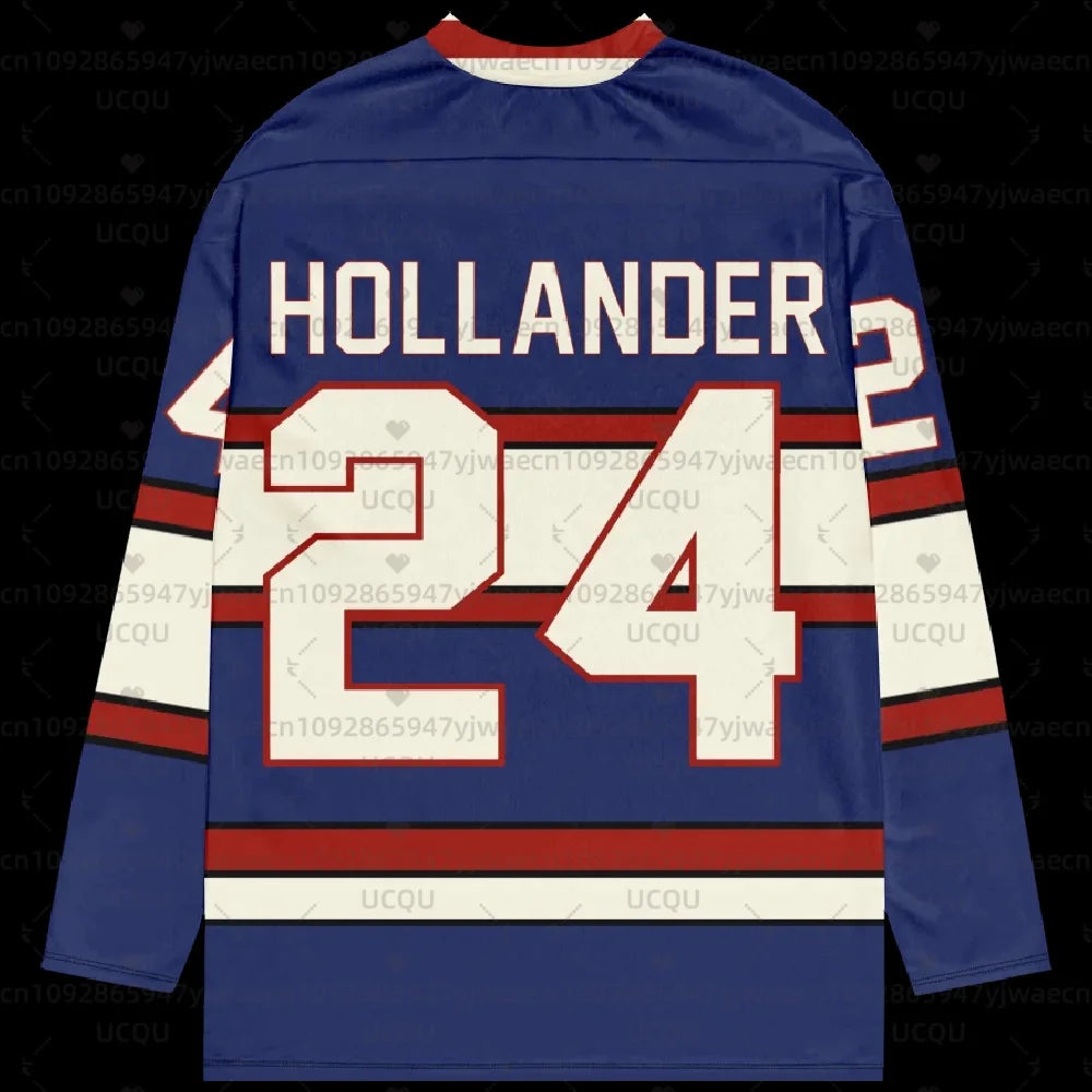 Heated Rivalry Hockey Jersey Long Sleeves Tee Women Men Rozanov 81 HOLLANDER NO.24 T-shirt Unisex Tops