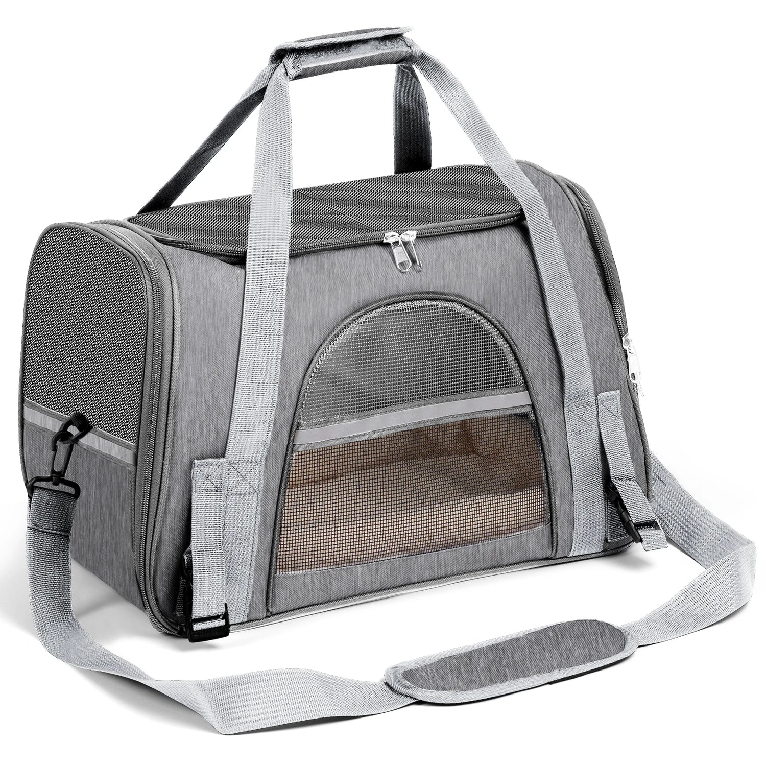 Soft-Sided Pet Carrier Bag | Airline Approved | Up to 15 lbs