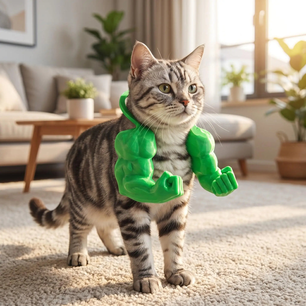 Muscle Arms Pet Costume for Cats & Small Dogs